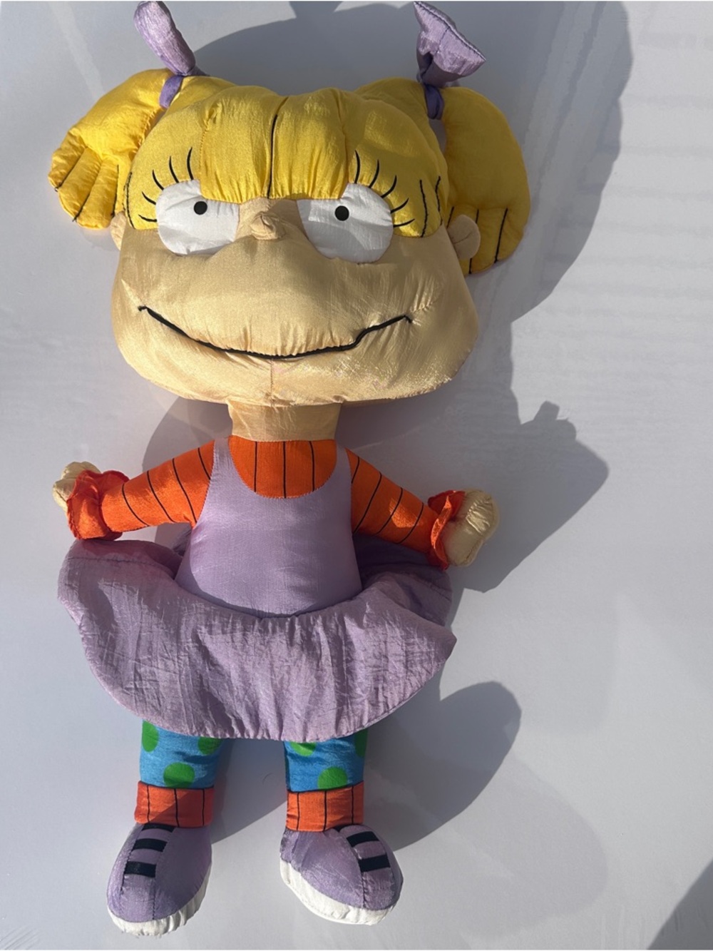 Vintage Angelica Doll Plush or Pillow- Nickelodeon Rugrats Kids Toy